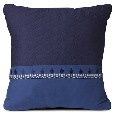 Sumatra Blue Square Decorative Pillow