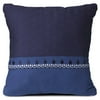 Sumatra Blue Square Decorative Pillow