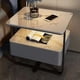 thumbnail image 1 of Charging Smart Bedside Tables Storage Coffee Nordic Bedside Tables Small Narrow Makeup Comodini Library Furniture HY50BT My Lux Decor Round, 1 of 22