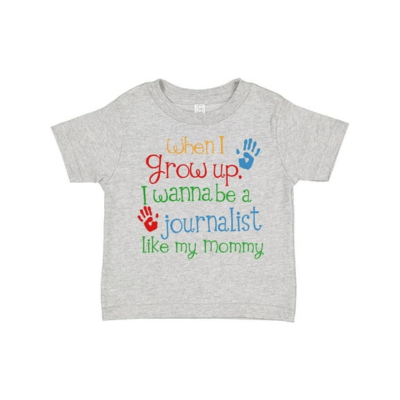 Inktastic Journalist Like Mommy Boys or Girls Toddler T-Shirt