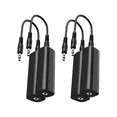 thumbnail image 1 of Ground Loop Isolator Noise Filter for Car Audio/Home Stereo,4 PCS with 3.5mm Audio Cables, 1 of 7