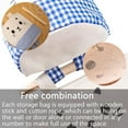 thumbnail image 3 of Cute Over The Door Hanging Storage Pouch Wall Hanging Storage Bag, 3 of 5