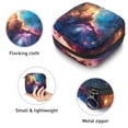 thumbnail image 3 of Space Galaxy Glitter Nebula Sanitary Napkin Storage Bag, Zipper Menstrual Cup Pouch Feminine Menstruation First Period Pads Holder for Girls Women Ladies, 3 of 6