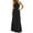 Black, variant on Formal Dresses for Women Wedding Guest Dress With Bandeau Bridesmaid Dress Way Dress Long Plus Size Convertible Wrap Dress for Gala & Banquet Wear