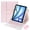 Pink, variant on 360° Rotatable Trackpad Keyboard Case w/ Pen Holder for iPad Air 11" M2/M3,pink