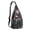 Black-120, variant on Botanical Sling Backpack - Wildflower and Butterfly Illustration Shoulder Bag, Multi-Functional Travel Essential