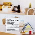 thumbnail image 4 of Zomyto 5"x5" Funny Office Gifts for Coworkers Difference Maker Definition Wooden Box Sign Home Office Desk Decor Thank You Retirement Gifts, 4 of 6