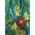 thumbnail image 2 of Carroccio, Lisa 11x14 Black Ornate Wood Framed with Double Matting Museum Art Print Titled - Floral, 2 of 4