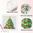 thumbnail image 4 of Diamond Painting Kit, Christmas Tree 5D Diamond Painting Starter Set, Easy and Fun DIY Craft Kit, Perfect for Beginners' Creative Art Activities 7.09 x 7.09 in, 4 of 8
