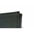 thumbnail image 4 of US Made Black Trifold Genuine Leather WALLET, Single ID Window and CC Slots, 4 of 6
