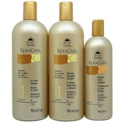 KeraCare 1st Lather & Hydrating Detangling Shampoos 1 qt. + Humecto 16 oz Set