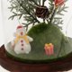thumbnail image 4 of Mini árbol de Navidad de cristal con forma de campana, centro de mesa segundo, 4 of 9