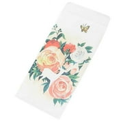 Panda Superstore PS-OFF490804011-YAN01708 Japanese Style Invitation Envelopes Artistic Deer Greetings Cards, Flower - 30 Piece