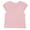 a-Pink16447, variant on Girls Solid Color Raglan Sleeve Crew Neck TShirt With Ruffle Trimmed Short Sleeve For Kids Casual Daily Wear Summer Activities Cozy Top