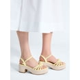 thumbnail image 2 of Free Assembly Women's Espadrille Block Heel Platform Sandals, 2 of 7