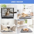 thumbnail image 4 of PrimeGo Pet Mat Portable Durable Cat Dog Bed Mat Soft Comfortable Dual Purpose Pet Warm Plush Pad Pet Supplies, 4 of 8