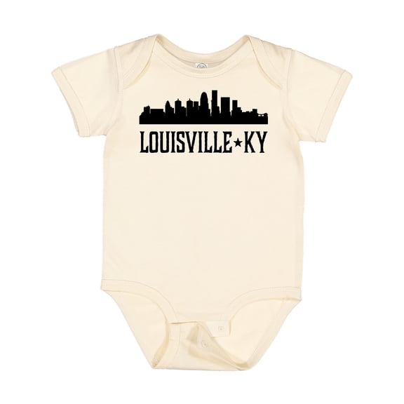 Inktastic Louisville Kentucky Skyline Cities Boys or Girls Baby Bodysuit