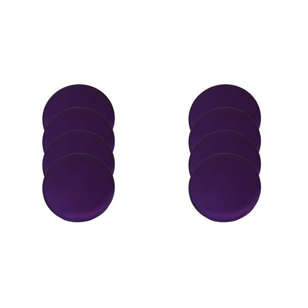Cojín para taburete de bar Billuyoard redondo duradero suave lavable para silla de 12-18 pulgadas azul oscuro