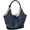 Blue, variant on JennyShop Compact Underarm Commute Handheld Tote Bag, Vintage Canvas Shoulder Bag for Women - Minimalist Work Tote
