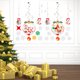 thumbnail image 5 of Pegatinas de pared de moda Anticolisión de PVC 2 piezas pegatinas Wdftyju de pared para dormitorio sala de estar ventana de vidrio calcomanías de papel tapiz de Navidad, 5 of 8