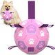 thumbnail image 1 of Pelota de fútbol QDAN Dog Toy con correas de 15 cm para perros pequeños, 1 of 8
