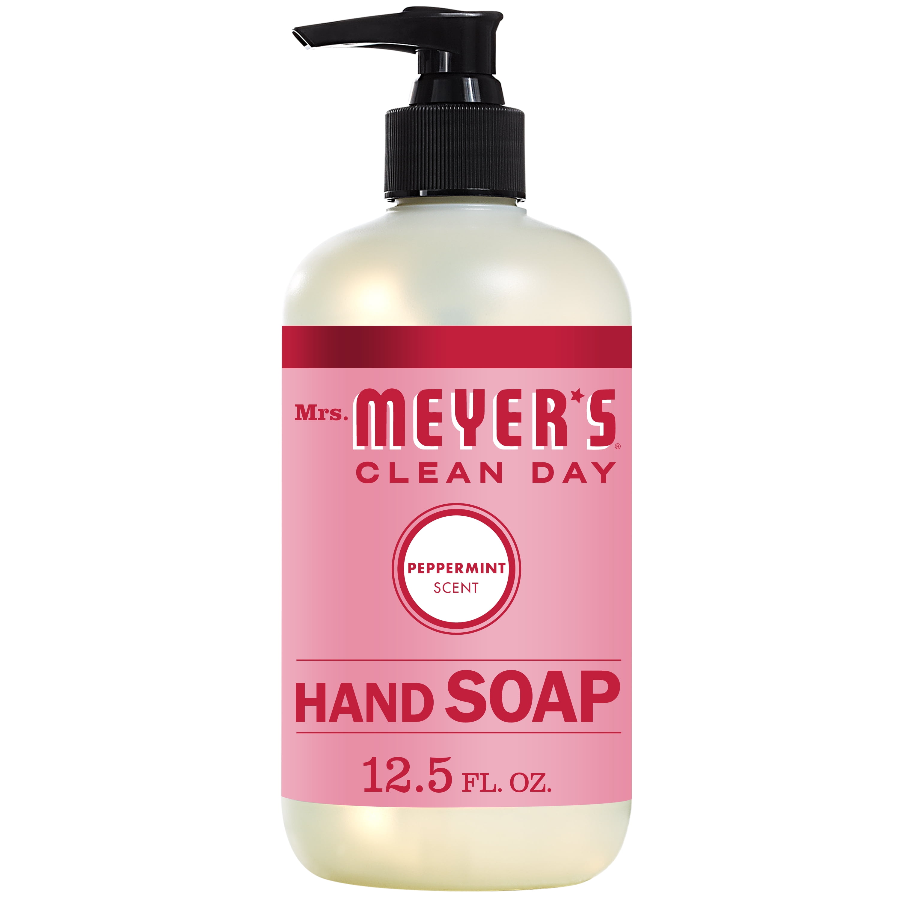 Mrs. Meyer's Clean Day Liquid Hand Soap, Peppermint Scent, 12.5 ounce