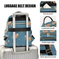 thumbnail image 3 of FORMRS Mini Backpack Purse for Women Travel Daypack Casual Shoulder Bag, Capybaras Swimming, 3 of 7