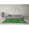thumbnail image 3 of Ahgly Company Indoor Round Persian Emerald Green Traditional Area Rugs, 3' Round, 3 of 4