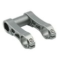 thumbnail image 1 of Extensor de manillar de bicicleta, barra extensora de aleación de aluminio, soporte resistente y ligero Gris plata, 1 of 8