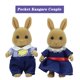 thumbnail image 3 of Rabbit Doll 1/12 Micro Dollhouse Reindeer Sheep Elephant Squirrel Family Kitchen Toy Miniature Furniture Set Girl Toy Gift, 3 of 5