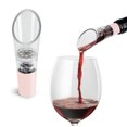 thumbnail image 1 of Vasificador de vino TeTen Labs (paquete de 2), oro rosa premium, 1 of 6