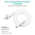 thumbnail image 7 of 18V 3A Power Adapter, Replacement for Cricut Cutting Machine Cricut Explore Air 2 Maker Explore Air Expression Expression 2 Create Cake Mini Original Power Supply with Power Cord White, 7 of 7
