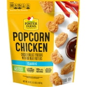 Foster Farms Fully Cooked Popcorn Chicken (White Meat) - Frozen, 24 oz (1.5 lb) Bag