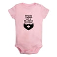 thumbnail image 2 of iDzn Proud Owner of a Bearded Dad Funny Rompers For Babies, Newborn Baby Unisex Bodysuits, Infant Jumpsuits, Toddler 0-24 Months Kids One-Piece Oufits, 2 of 5