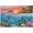 500 PCS, variant on 500 Piece Tropical Paradise Dolphin Ocean Sunset Marine Life Scene Puzzle for Adults – Difficult Challenging Art Family Party Game Gift