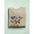 thumbnail image 3 of Collected Flutter Ii Sweatshirt Women -Victoria Barnes Designs, Female 4X-Large, 3 of 4