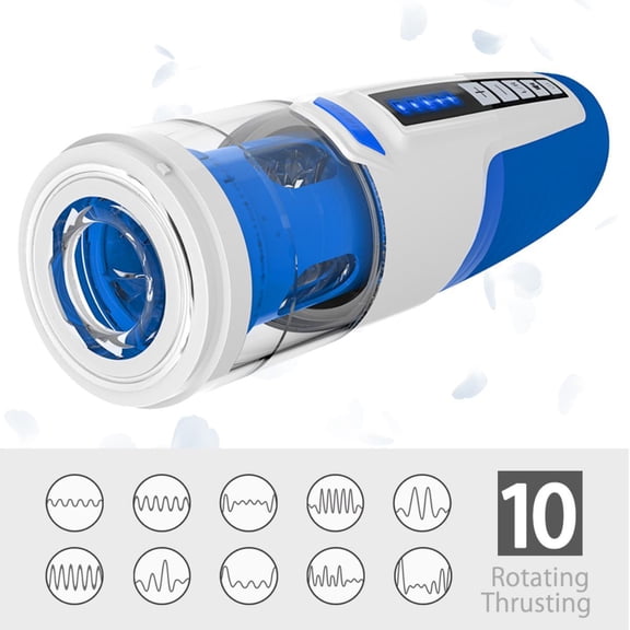 Handheld Body Massager with 20 Modes & 8 Speeds, Portable Full Body Home Massager for Neck, Back, Shoulder, Waist, Leg, Reduce Stress Vibrator - Ergonomic Design Muscle Massager