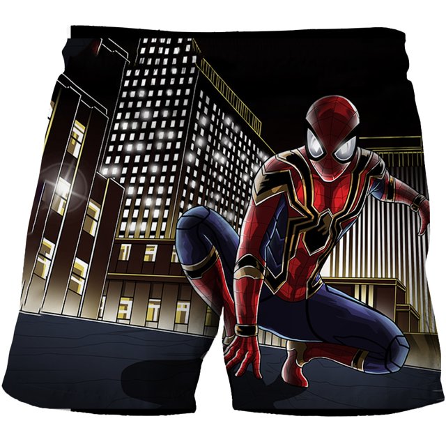 Marvel Superheroes Spiderman T-shirt Kid T Shirts Boys T-shirts Children's Short-sleeved Kids Hulk Captain America Clothes Tee11T Gong Bohan LED
