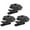 B, variant on BLEEUS 2Pcs Led Mini Flashlight Eyeglass Clip Light For Night Fishing Camping Reading Camping Lights ()