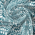 thumbnail image 5 of Ambesonne Abstract Window Valance, Repeating Graphic Circles, 54" X 12", Petrol Blue and White, 5 of 5