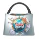 thumbnail image 1 of Balery Travel Around The World Bolsa de Aislamiento Portátil – Bolsa de Almuerzo con Forro de Aluminio Mejorado, Funda Impermeable y Fácil de Limpiar para Picnic y Caja de Almuerzo, 1 of 6