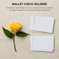 thumbnail image 3 of MasteelfCA 2Pcs Wallet Check Holders Metal Spring Banknote Clips Credit Holders, 3 of 8