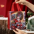 thumbnail image 6 of Aufmer 1 Pcs Holiday Themed Tote Bag, Non Woven Fabric Carrier for Christmas Presents(Multicolor), 6 of 6