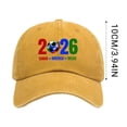 thumbnail image 4 of 2026 Soccer Event Cap, Host Nation Printed Headwear, Fashionable Outdoor Sun Guard, Athletic Match Fan Hat, Commemorative Baseball Cap, 4 of 5