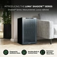 thumbnail image 2 of Luma Shadow Series Wine Cooler Refrigerator 33 Bottle Dual Temperature Zones, Freestanding Mirrored Wine Fridge with Double-Layer Tempered Glass Door & Compressor Cooling, 2 of 15