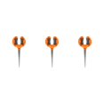 thumbnail image 1 of fastboy Easy To Install Garden Hose Guide No Assembly Required Garden Hose Bracket Is Suitable For Weather Orange red 3Set, 1 of 6