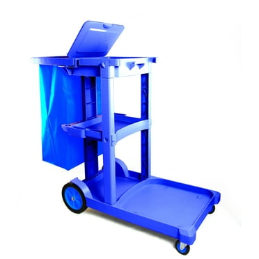 Janitorial cart with Bag & Cover