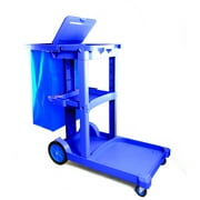 Janitorial cart with Bag & Cover