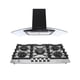 thumbnail image 1 of Combo Verona SUPRA parrilla y campana 87 cm Negro, 1 of 4