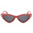 thumbnail image 2 of MOSCHINO MOS006STR-C9AIR-52  Sunglasses Size 52mm 140mm 18mm red Women NEW, 2 of 2